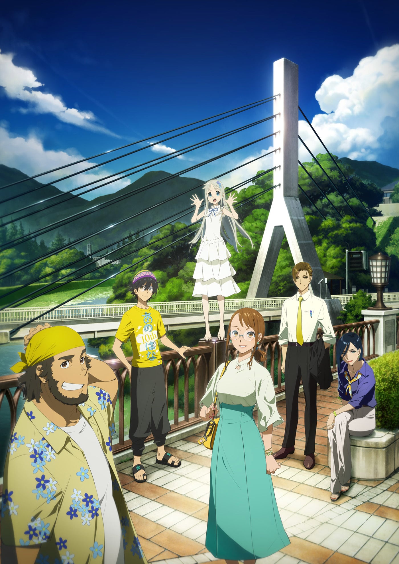 Anohana 10th Anniversary Official Website